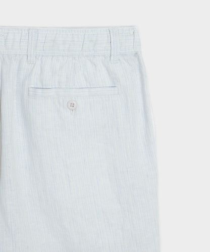 5" Linen Beachcomber Short - Light Indigo