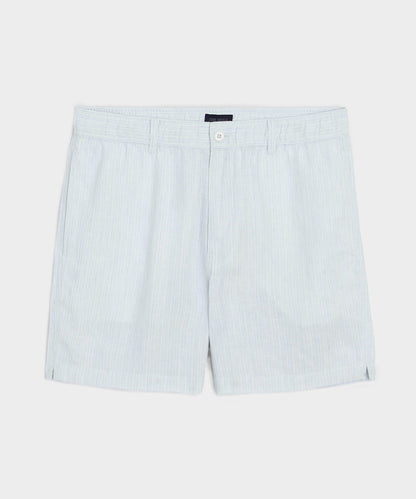 5" Linen Beachcomber Short - Light Indigo