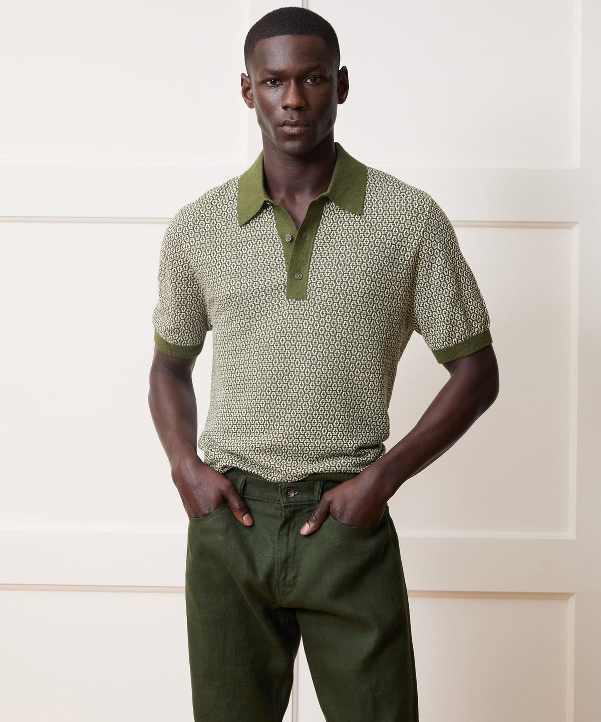 Joshua Sweater Polo - Earthbound