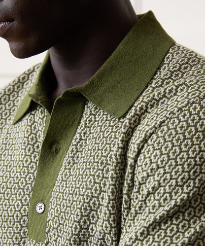 Joshua Sweater Polo - Earthbound