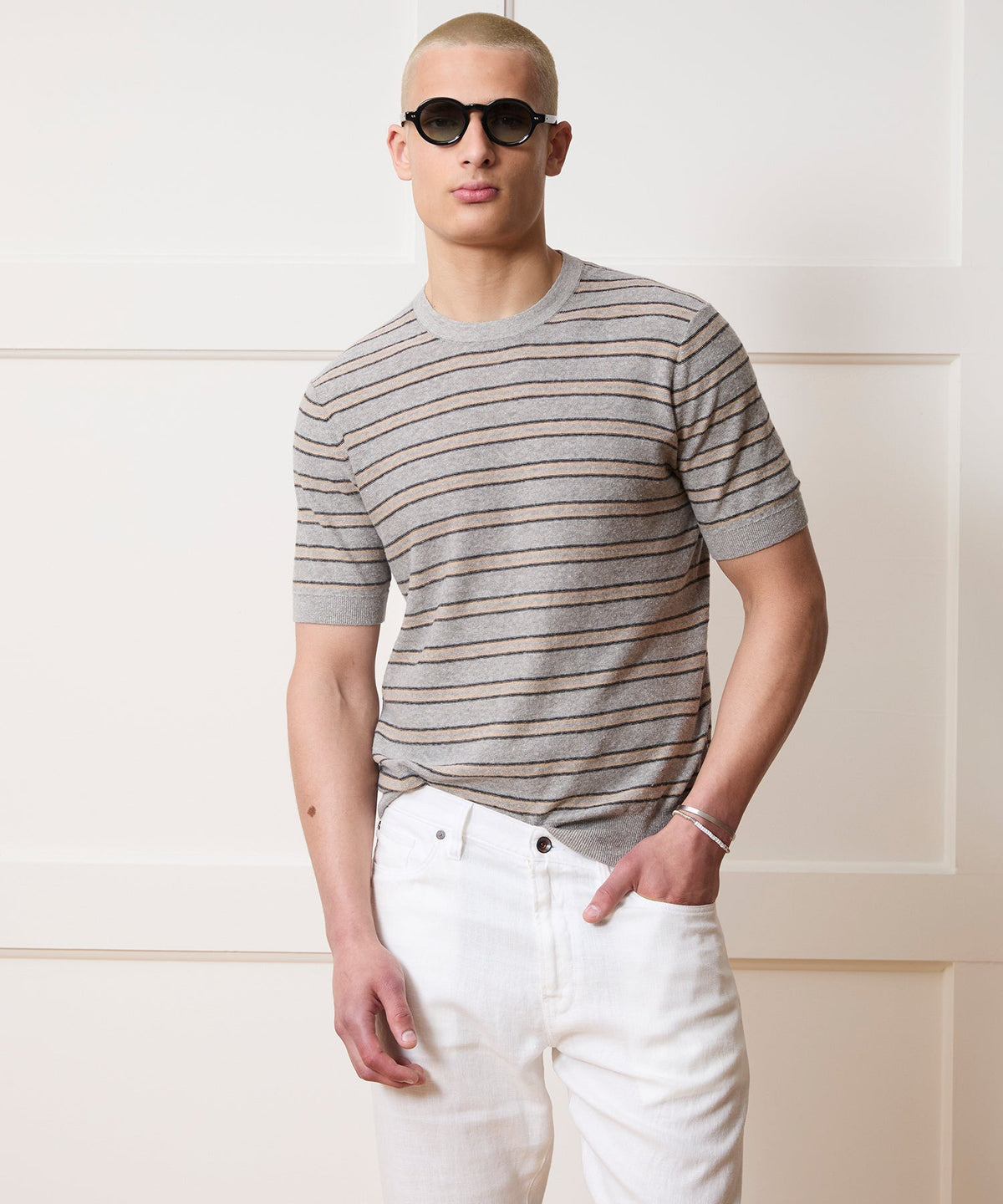 Havana Sweater Tee - Heather Grey