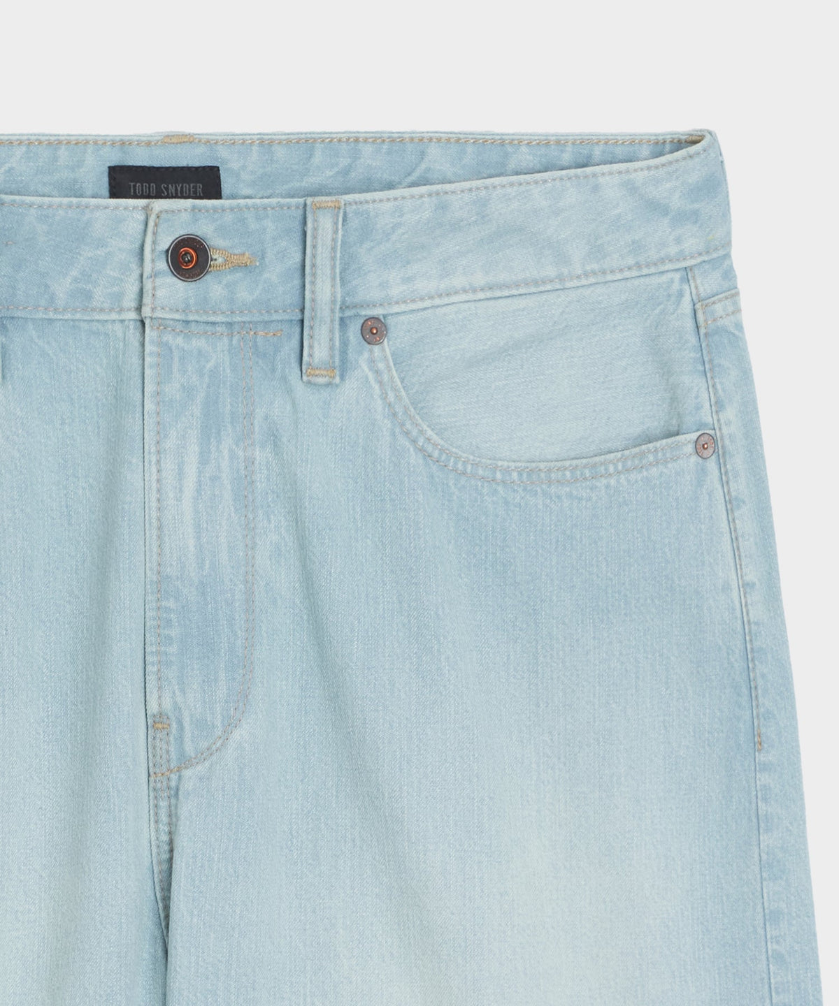 8" Relaxed Denim Short - Light Indigo