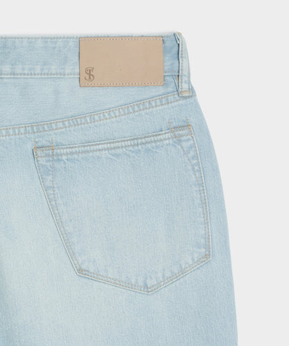 8" Relaxed Denim Short - Light Indigo