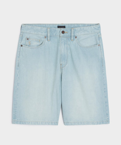 8" Relaxed Denim Short - Light Indigo