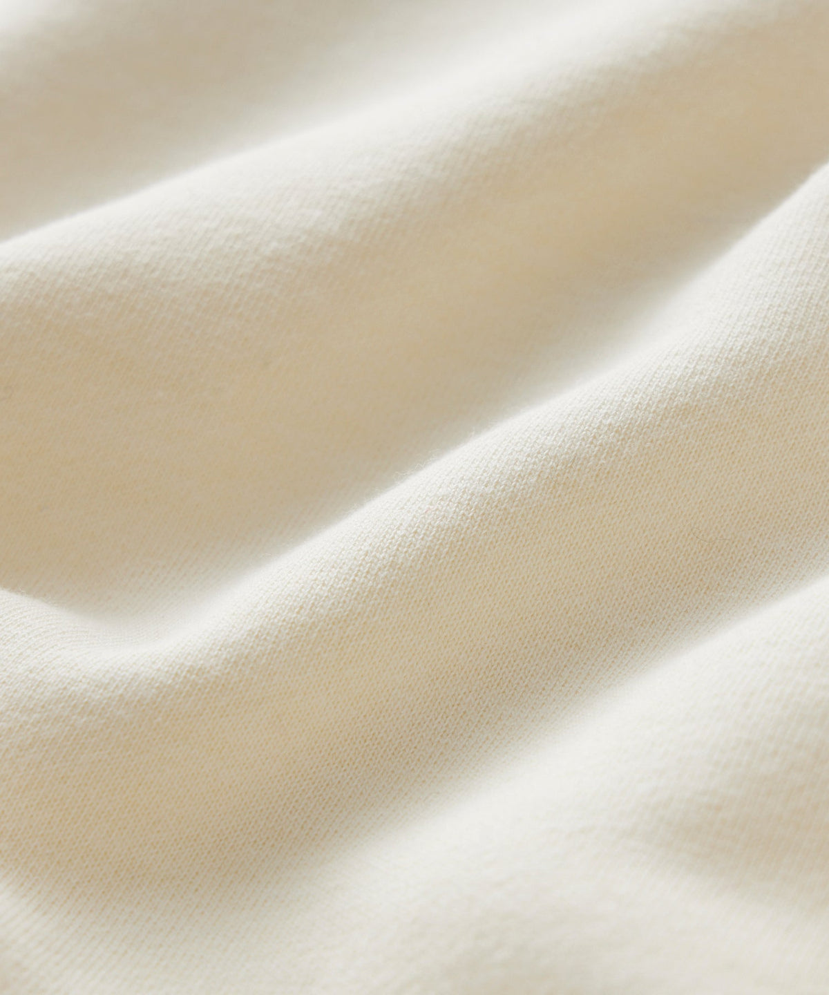 Cotton-Camelhair Fleece Hoodie - Vintage White