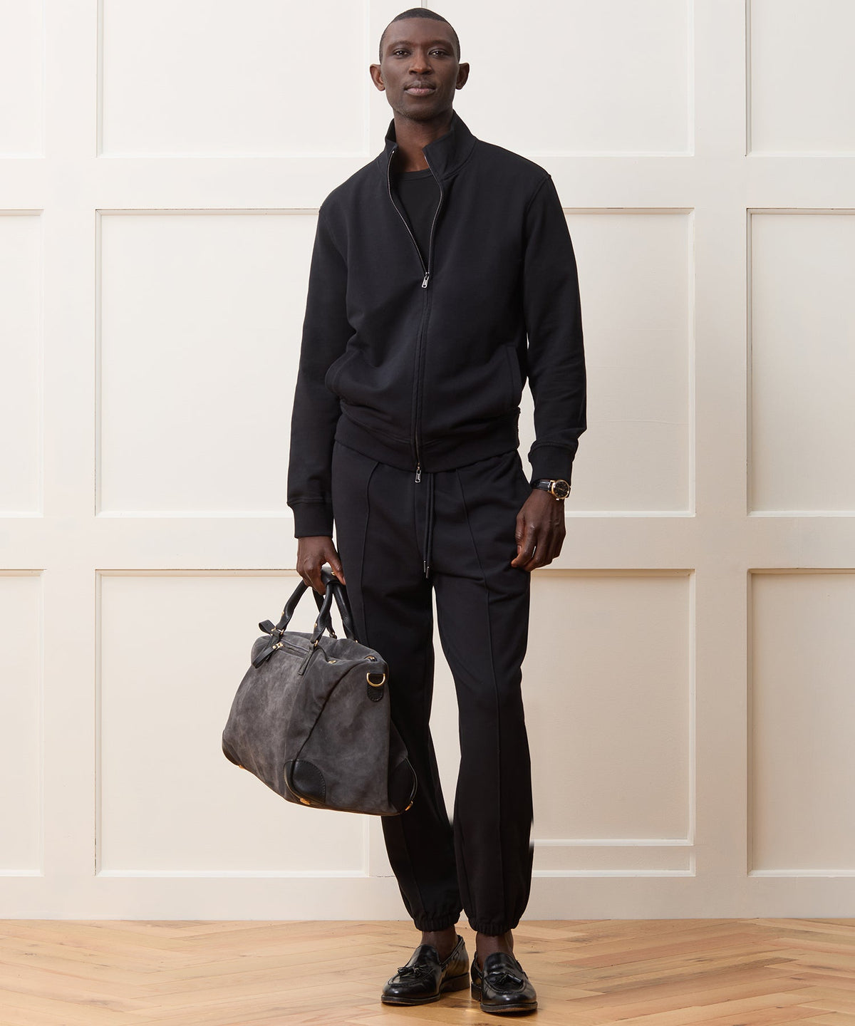 Travel Terry Jogger - Black