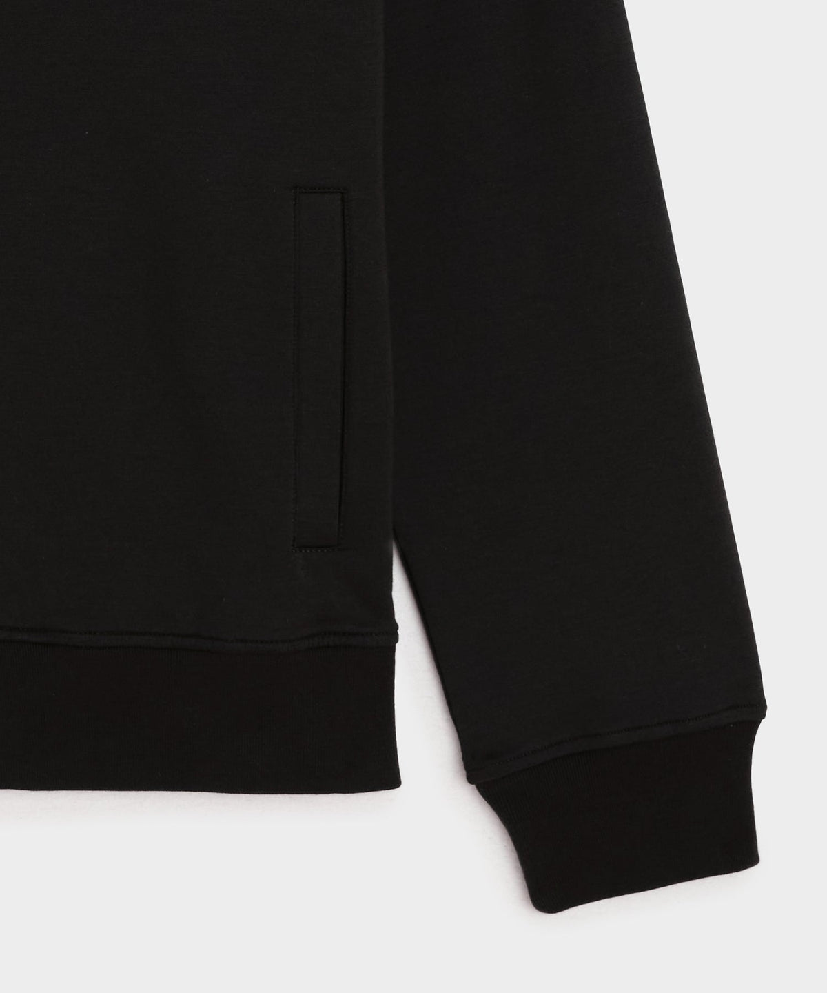 Travel Terry Track Jacket - Black