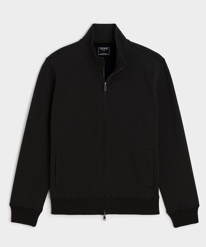 Travel Terry Track Jacket - Black
