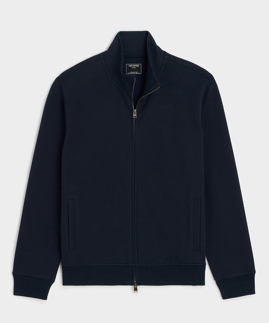 Travel Terry Track Jacket - Navy