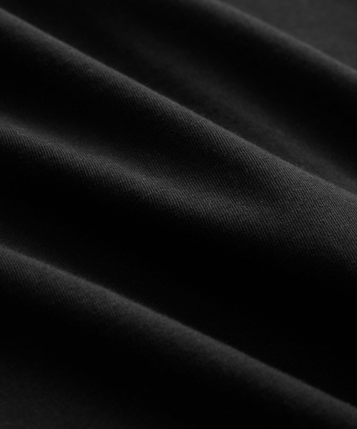Boxy Jersey Tee - Black