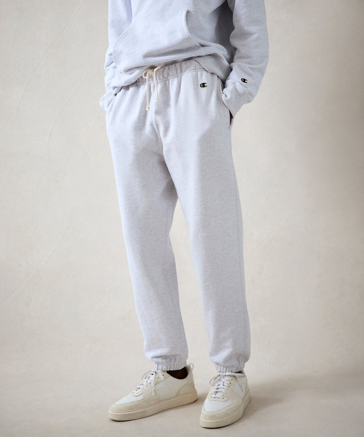 Champion Relaxed French Terry Sweatpant - Silver Mix