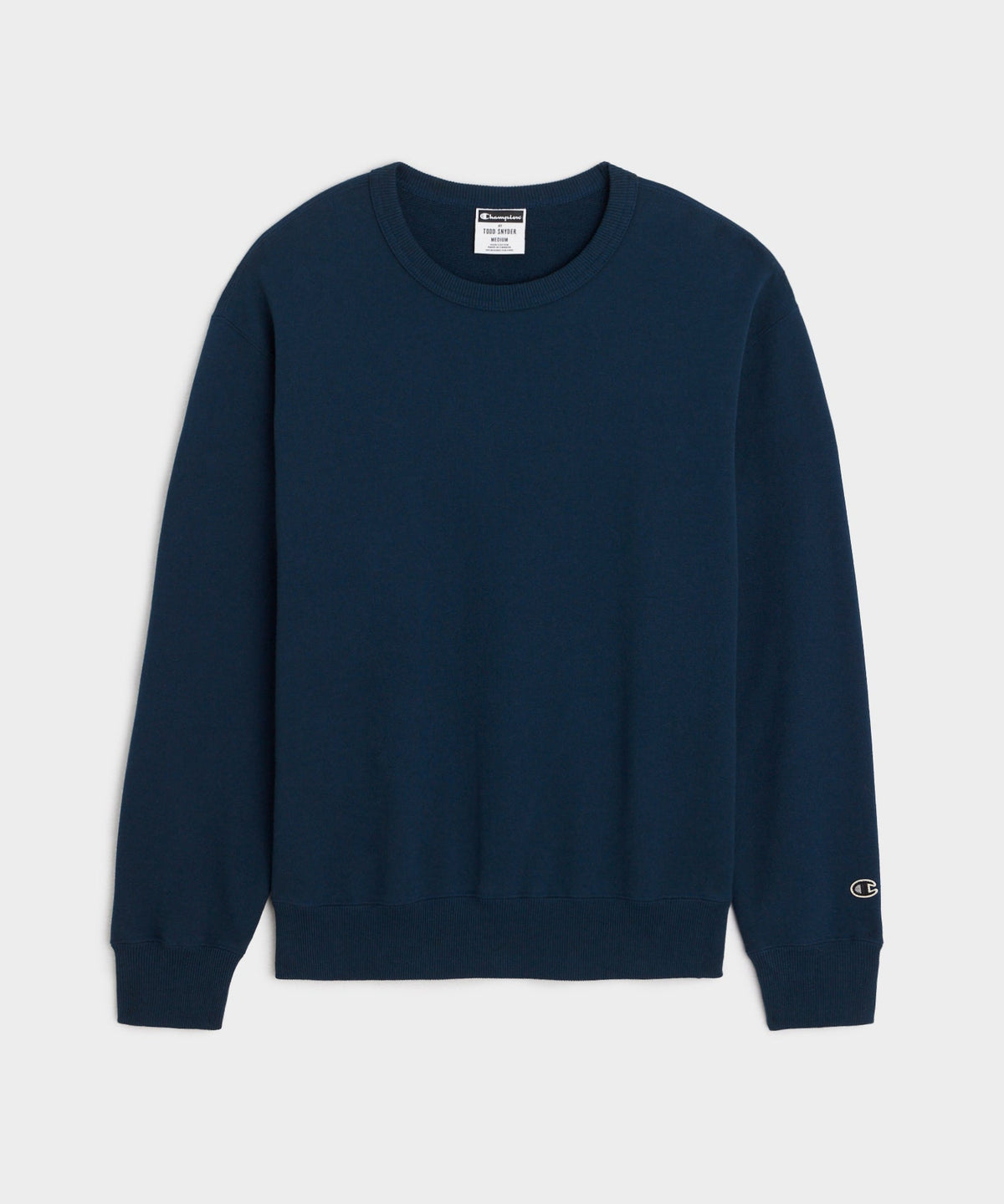 Champion Relaxed French Terry Crewneck - Classic Navy