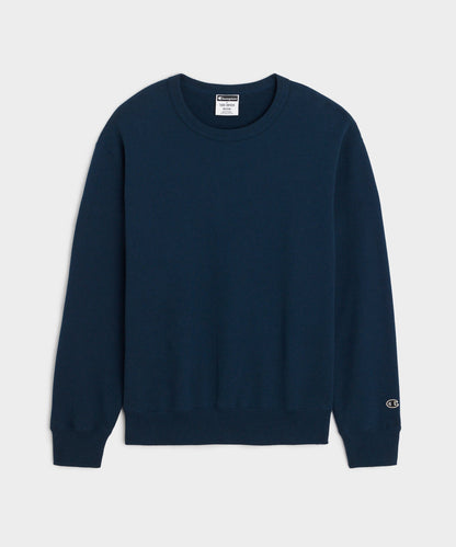 Champion Relaxed French Terry Crewneck - Classic Navy