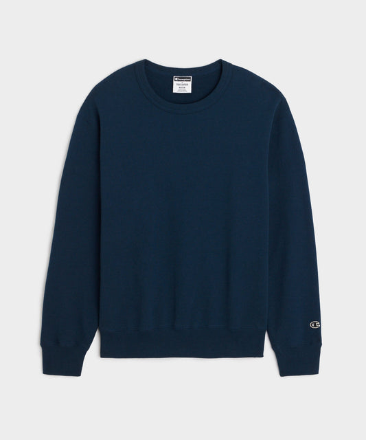 Champion Relaxed French Terry Crewneck - Classic Navy
