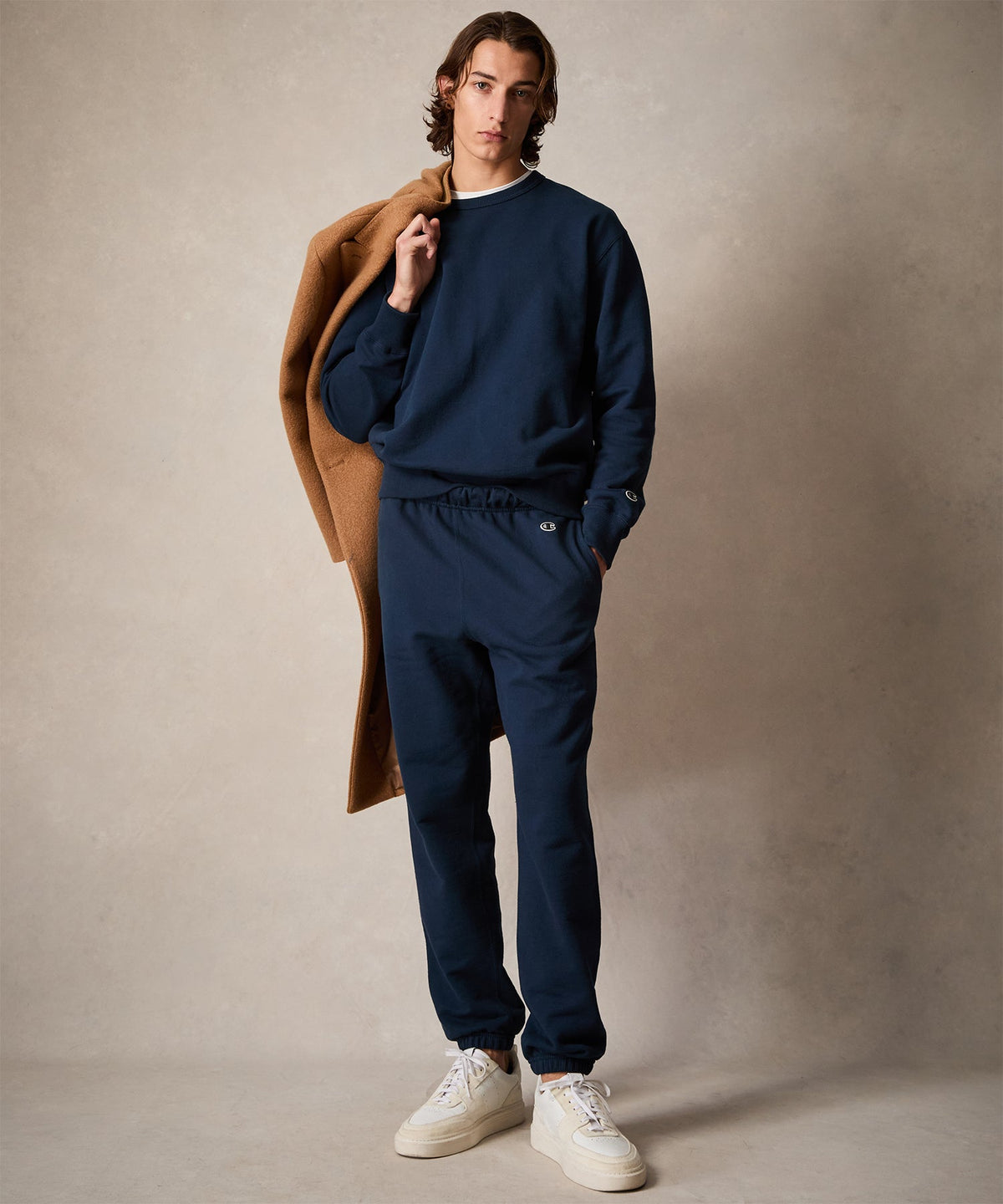 Champion Relaxed French Terry Sweatpant - Classic Navy