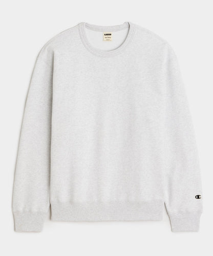 Champion Relaxed French Terry Crewneck - Silver Mix
