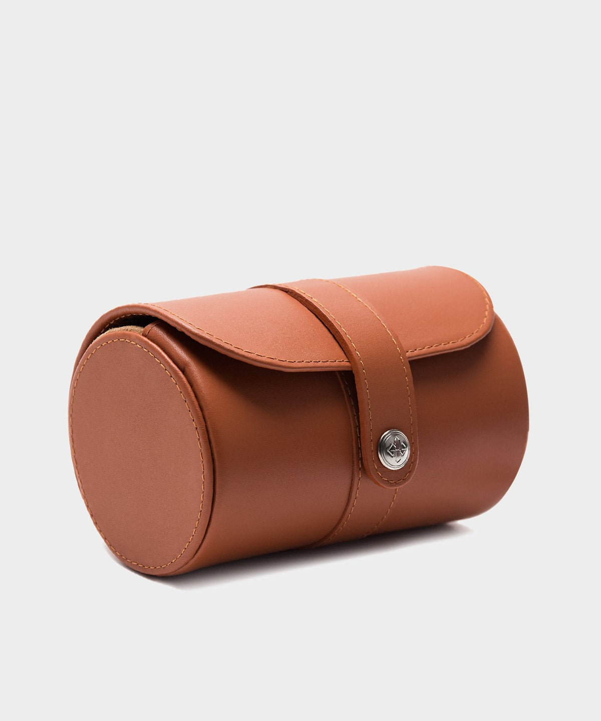 Ettinger Double Watch Roll - Tan