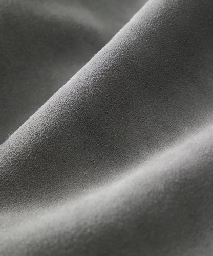 Italian Suede Dylan Jacket - Light Grey