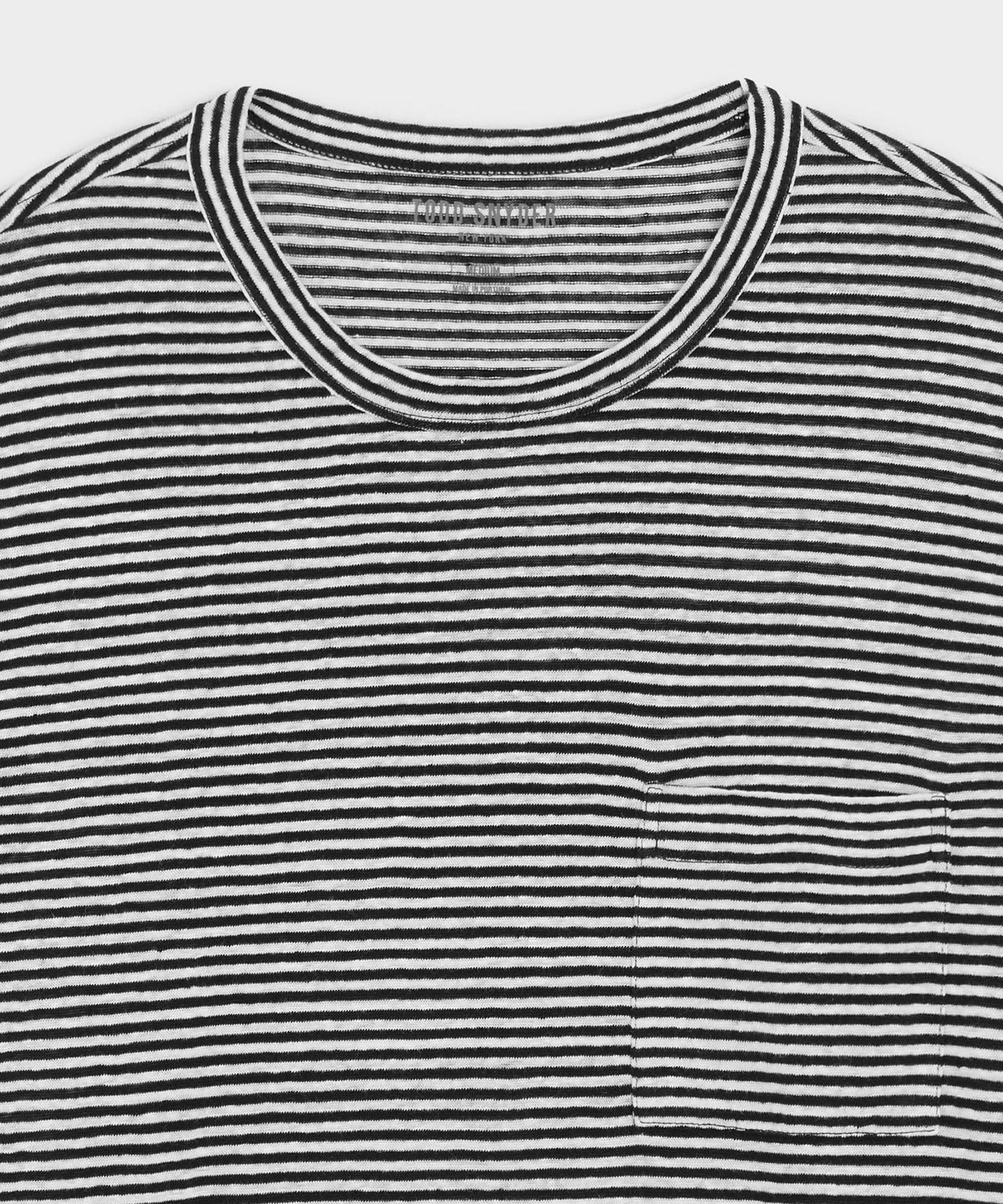 Linen Jersey Tee - Captain Navy