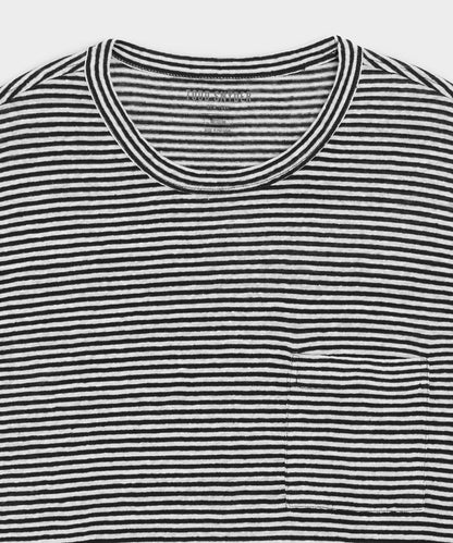 Linen Jersey Tee - Captain Navy