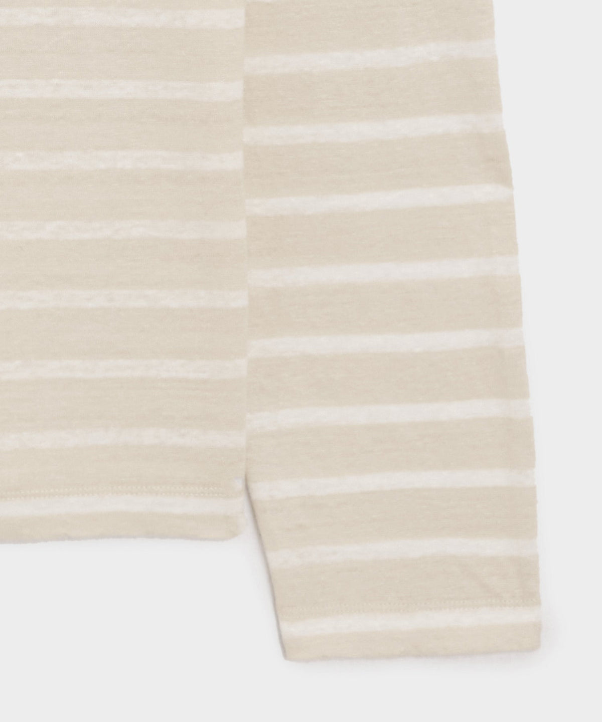 Linen Jersey Tee - Eggshell