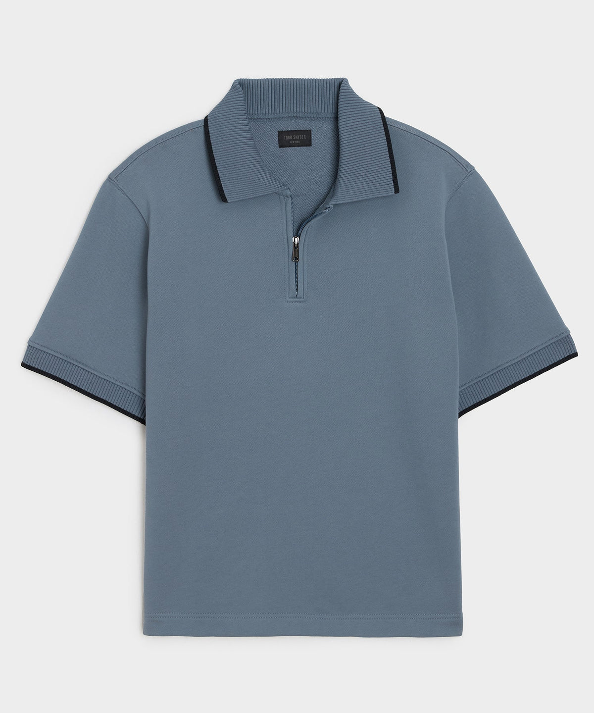 Foundation Quarter-Zip Polo - Deep Springs