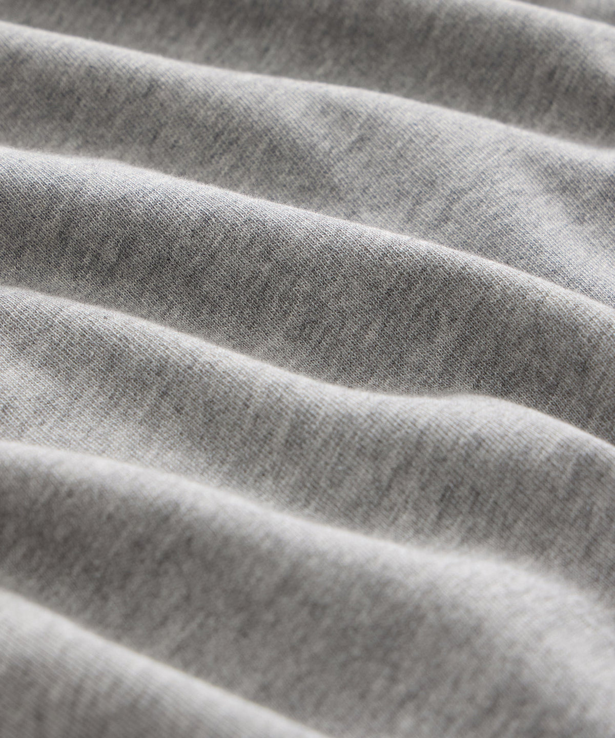 Boxy Jersey Ringer Tee - Grey Heather