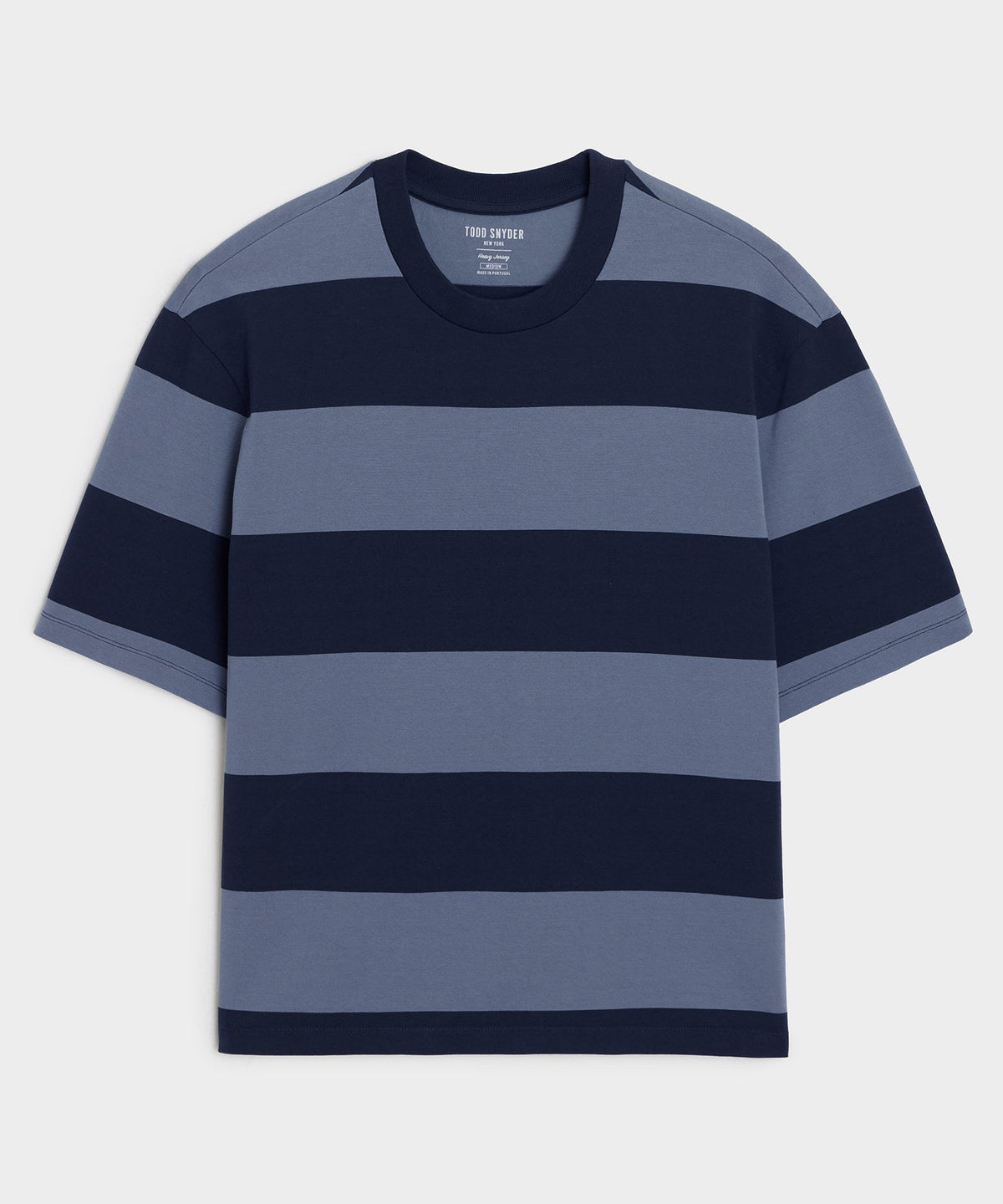 Boxy Jersey Rugby Tee - Deep Springs