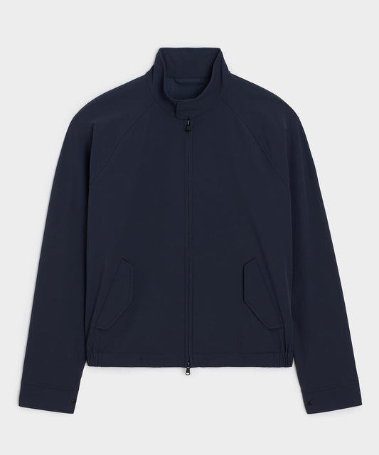 Nylon Harrington Jacket - Classic Navy