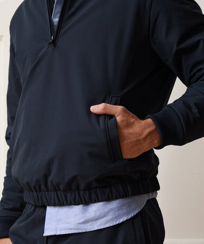 Nylon Quarter-Zip Jacket - Navy