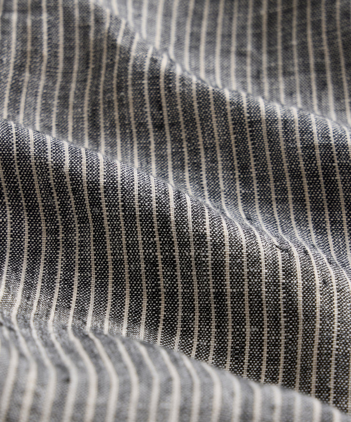 Straight Fit Linen Favorite Pant - Black