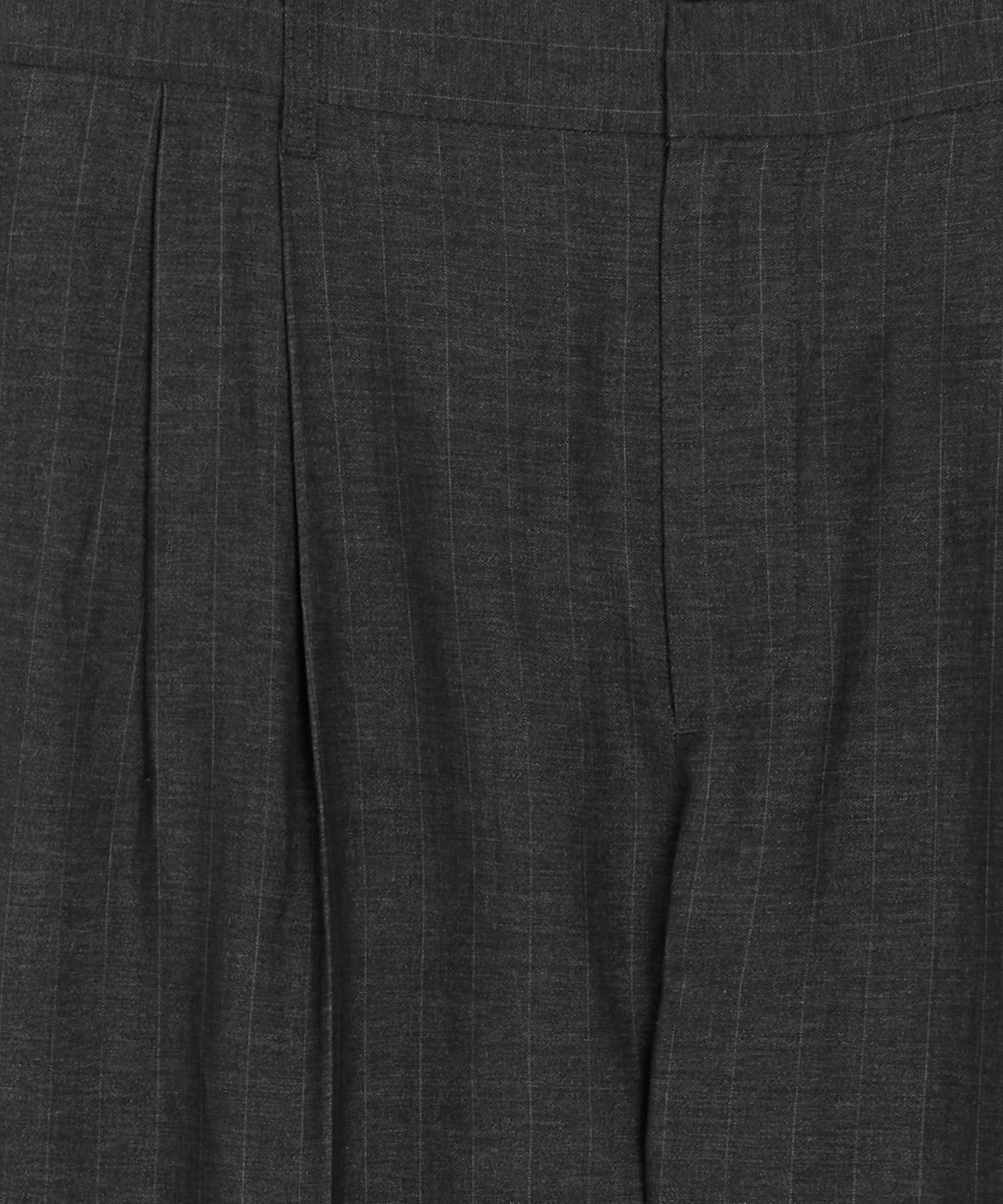 Italian Linen-Wool Officer Trouser - Charcoal