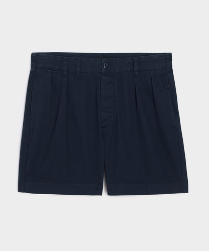5" Cotton Officer Short - Classic Navy