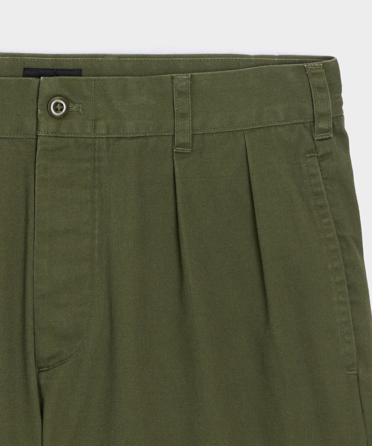 5" Cotton Officer Short - Olive