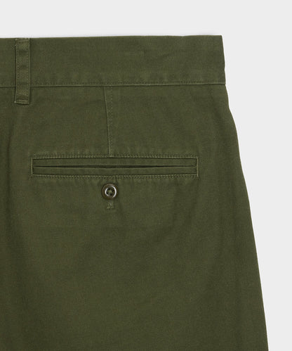 5" Cotton Officer Short - Olive