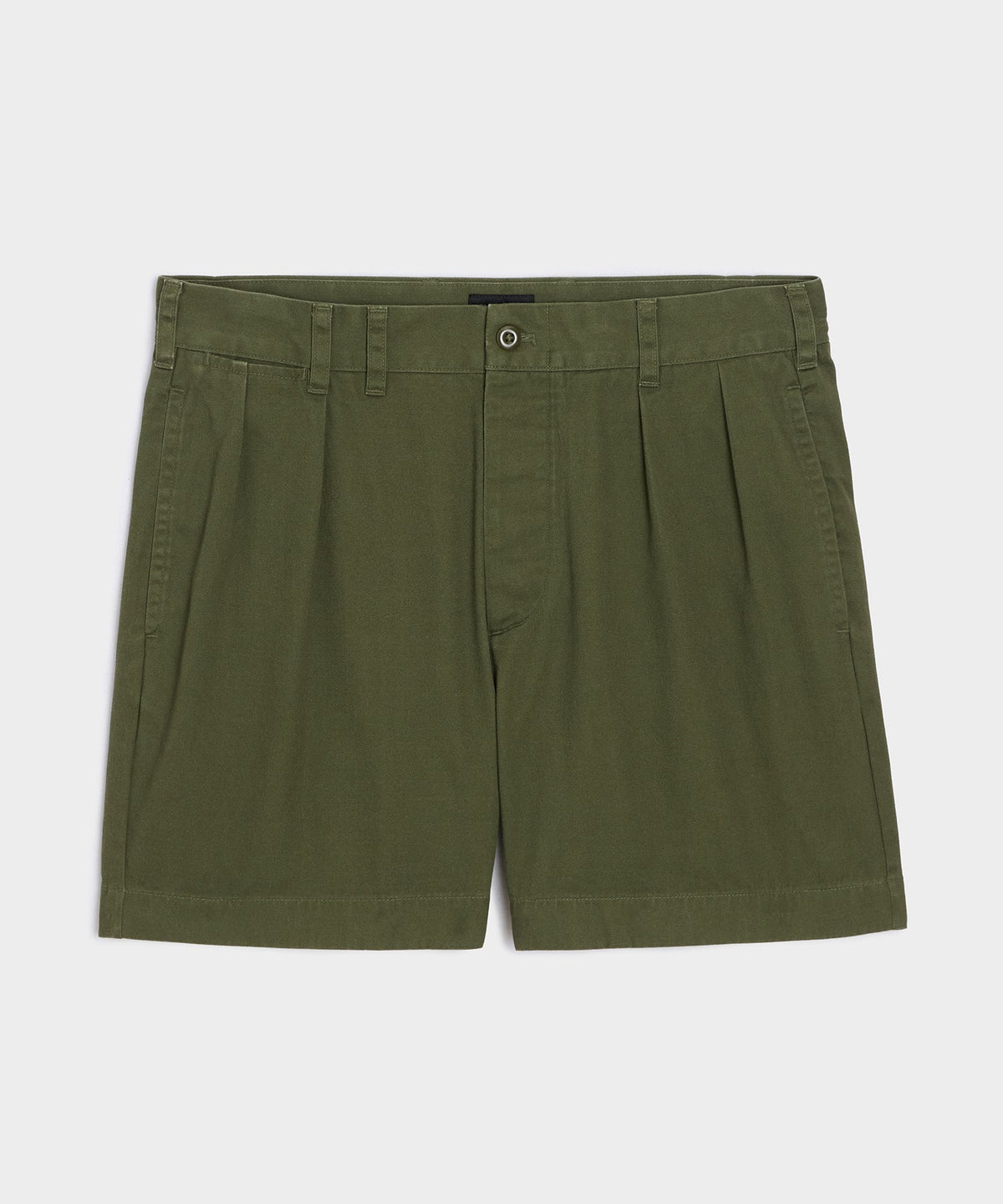 5" Cotton Officer Short - Olive