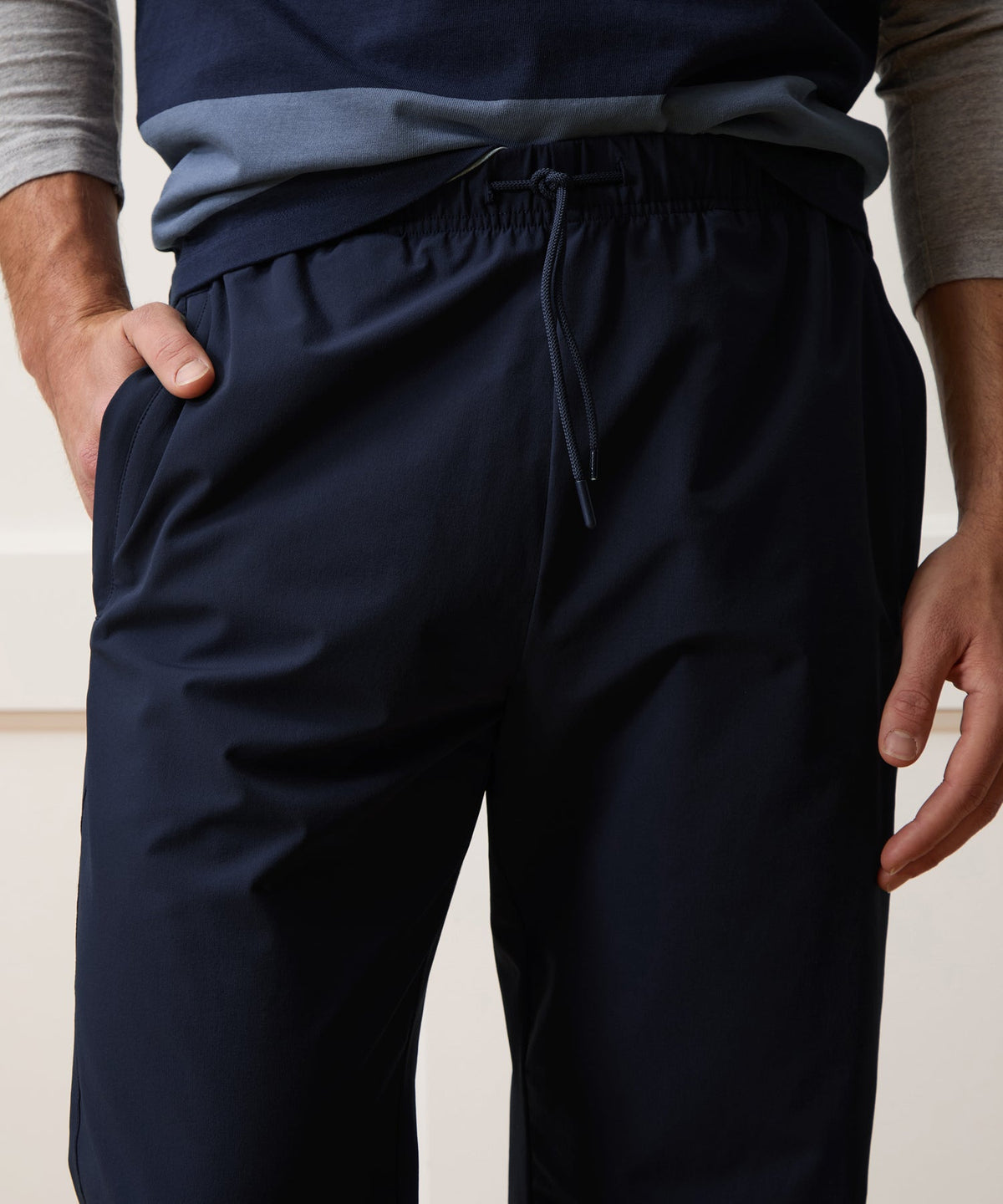 Nylon Jogger - Classic Navy