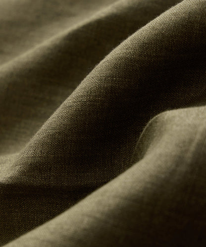 Italian Linen Madison Trouser - Olive