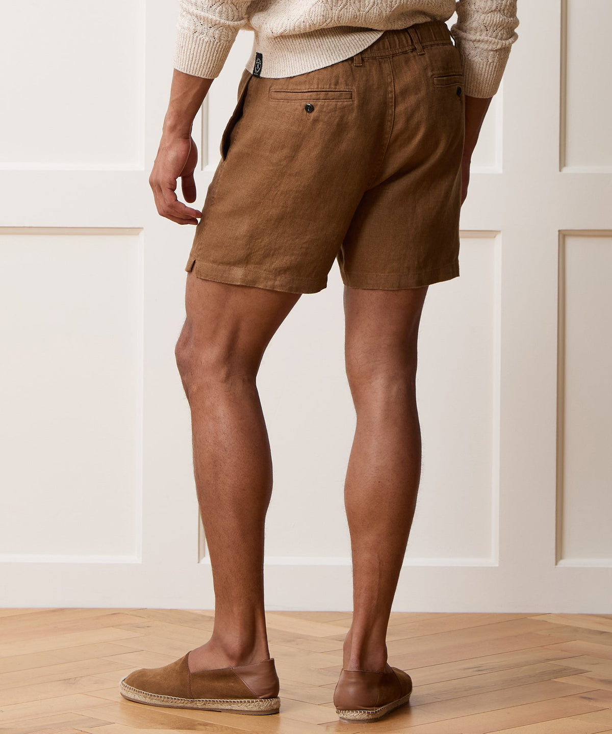 5" Linen Beachcomber Short - Clay