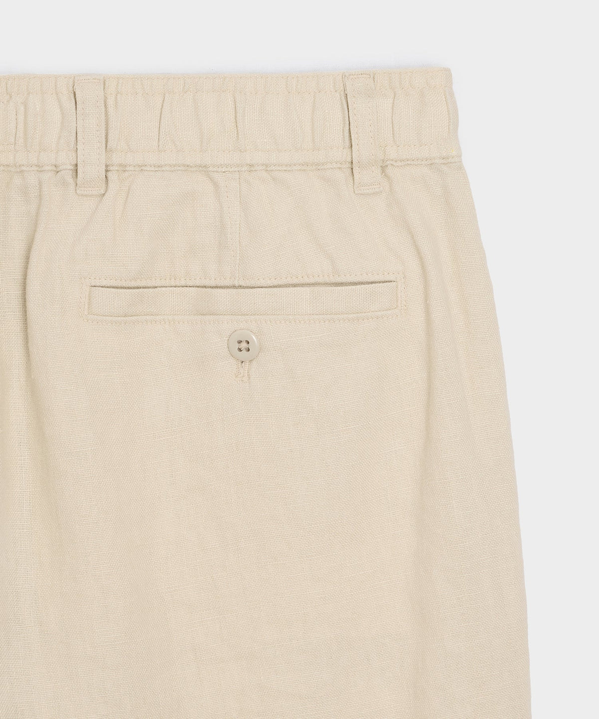 5" Linen Beachcomber Short - Sand Dollar