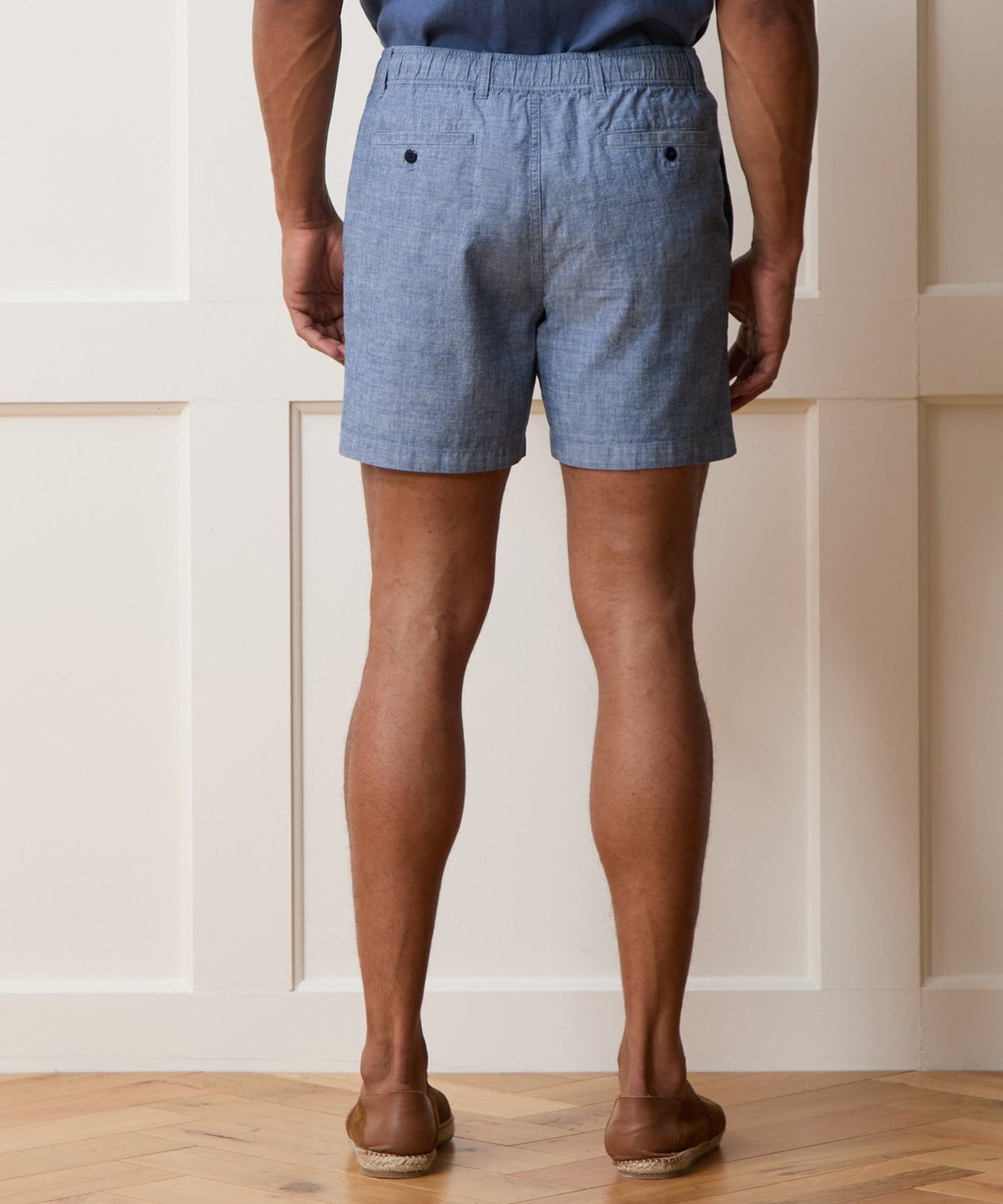 5" Chambray Beachcomber Short - Indigo