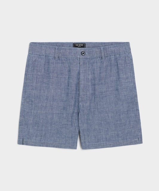 5" Chambray Beachcomber Short - Indigo