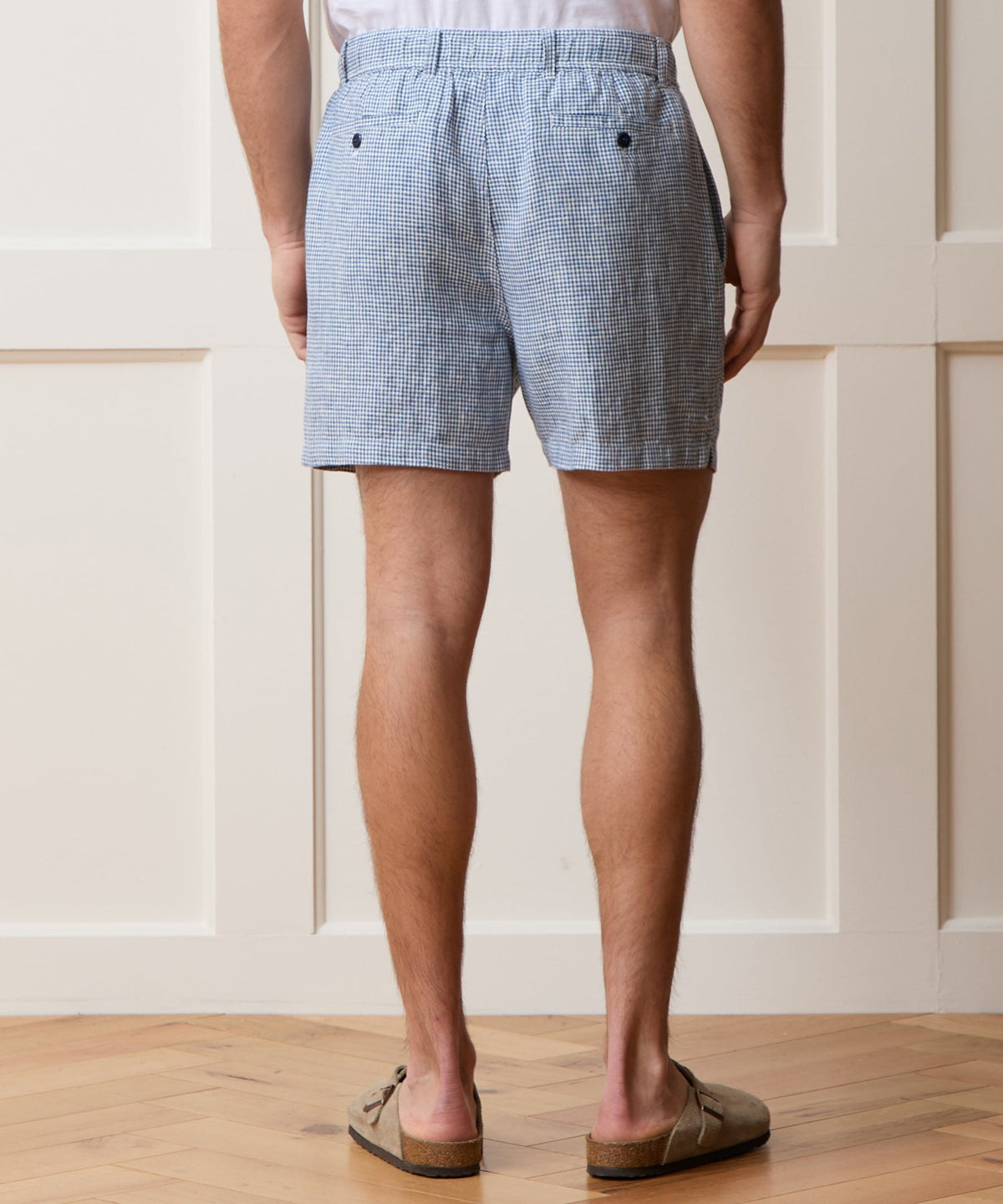 5" Linen Beachcomber Short - Navy