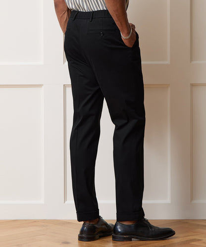 Italian Cotton Modern Chino - Black