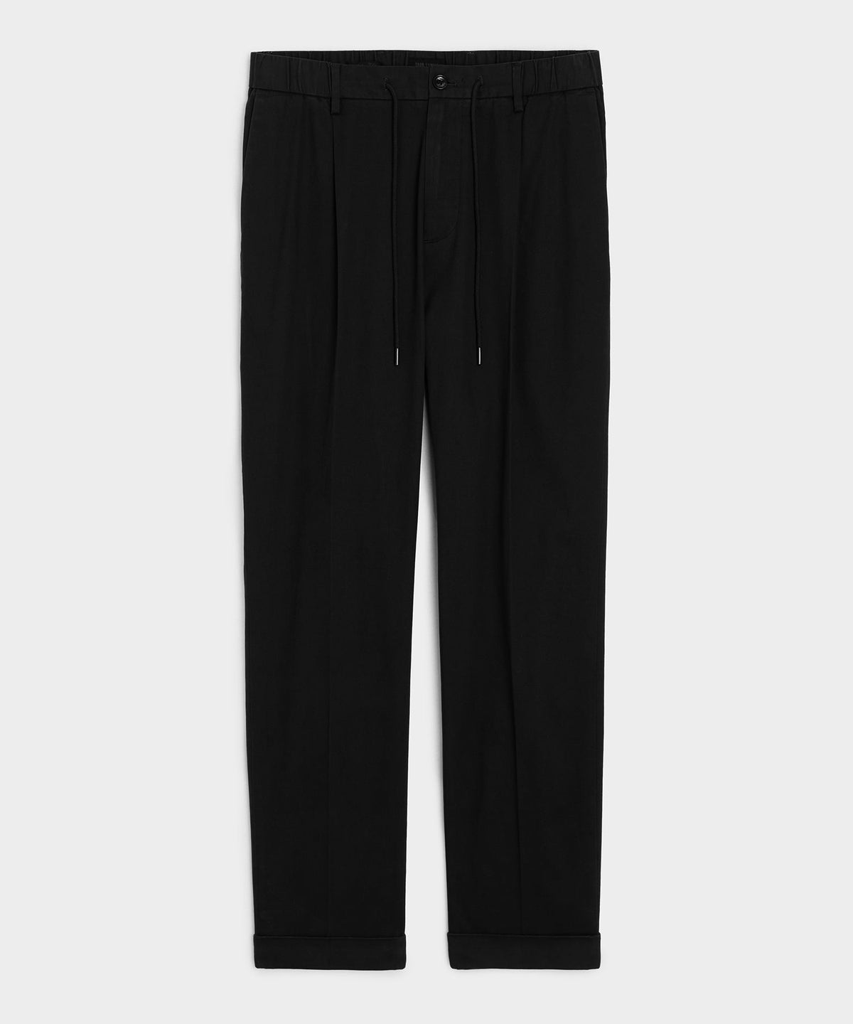 Italian Cotton Modern Chino - Black