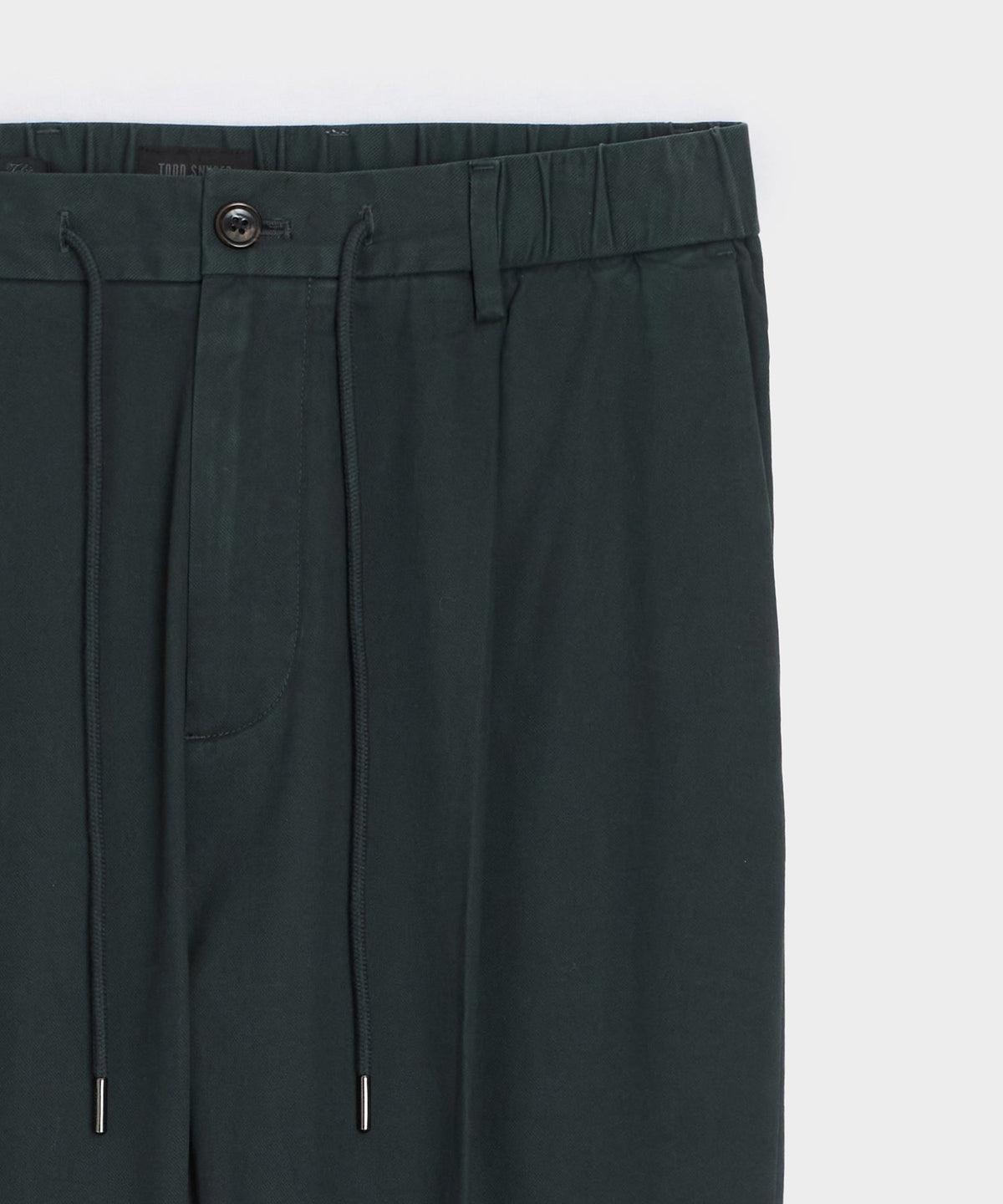 Italian Cotton Modern Chino - Deep Sea