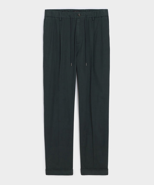 Italian Cotton Modern Chino - Deep Sea