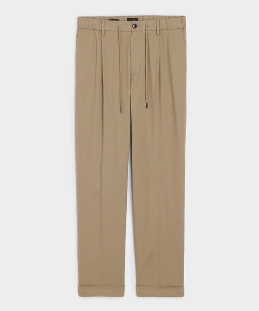Italian Cotton Modern Chino - Khaki
