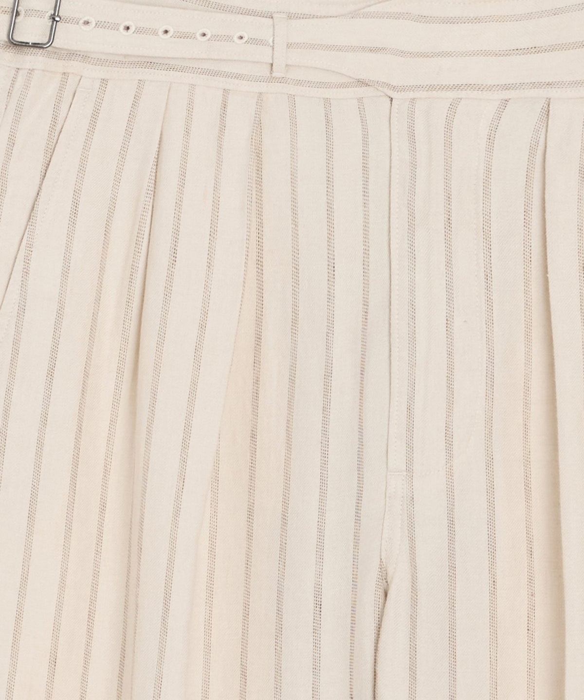 Linen Gurkha Trouser - Cream
