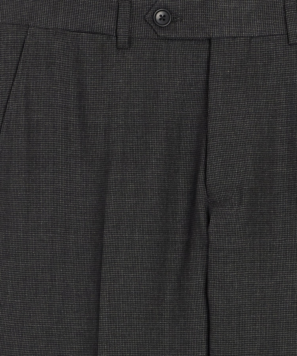 Italian Cotton-Linen Sutton Trouser - Charcoal